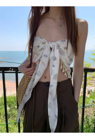 sleeveless tube top