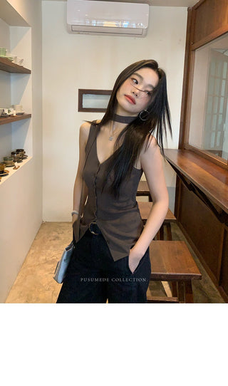 ribbon knit top