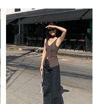 ribbon knit top