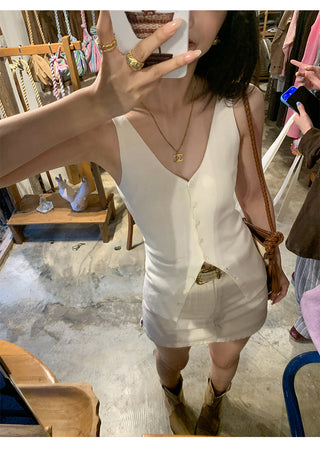 ribbon knit top