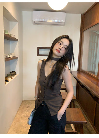 ribbon knit top
