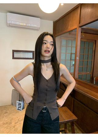 ribbon knit top
