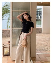 off-shoulder knit top