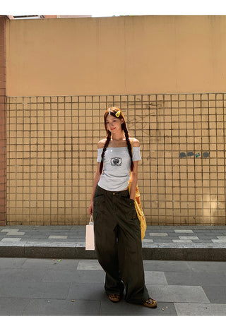 army green overalls