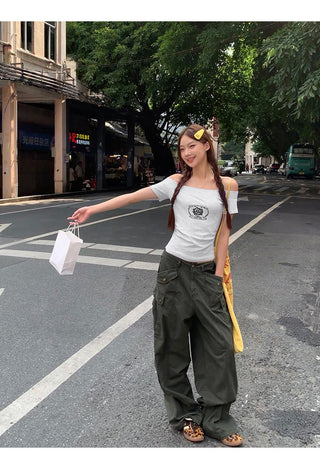 army green overalls