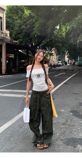 army green overalls
