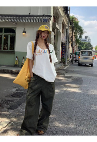 army green overalls