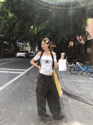 army green overalls