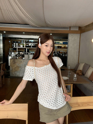 strapless unique top