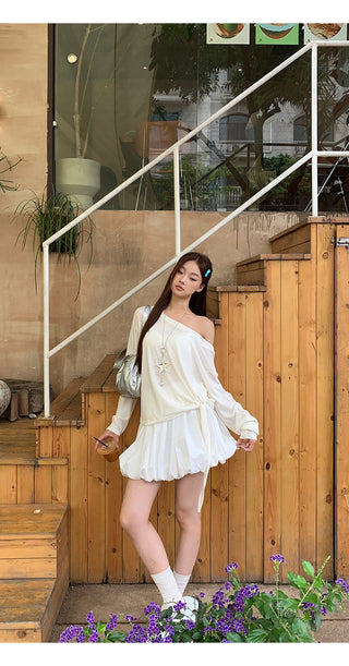 white sun top