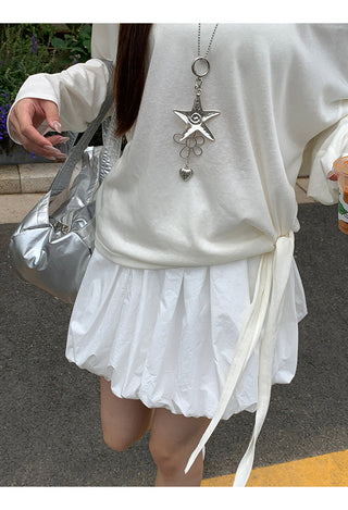 white sun top