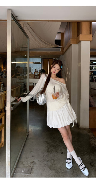 white sun top