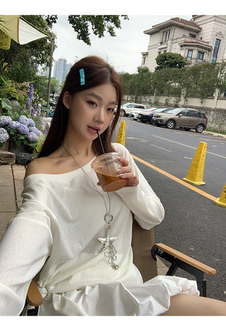 white sun top