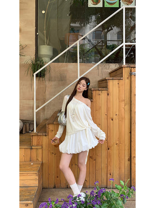 white sun top