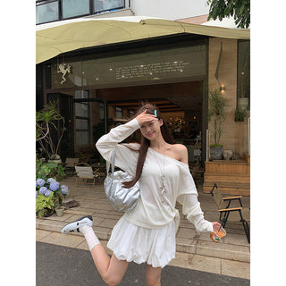 white sun top