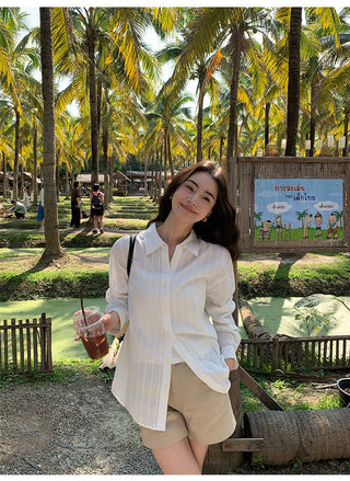 khaki retro shorts