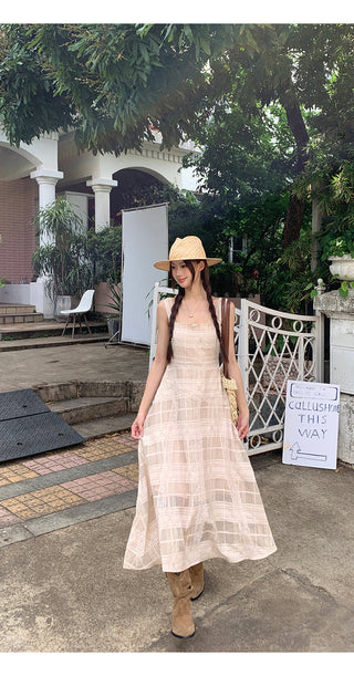 long sling dress