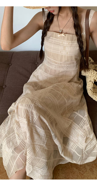 long sling dress