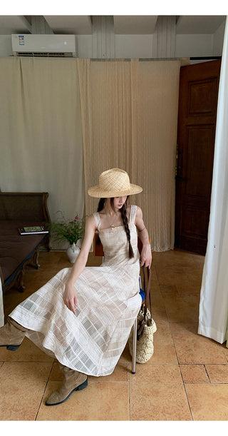 long sling dress