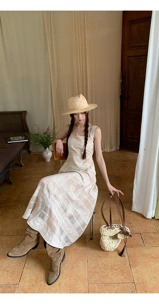 long sling dress