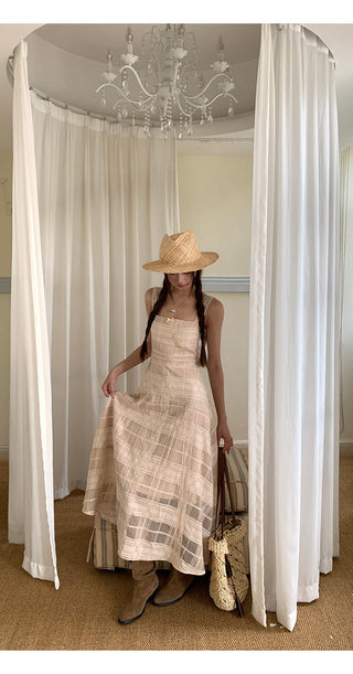 long sling dress