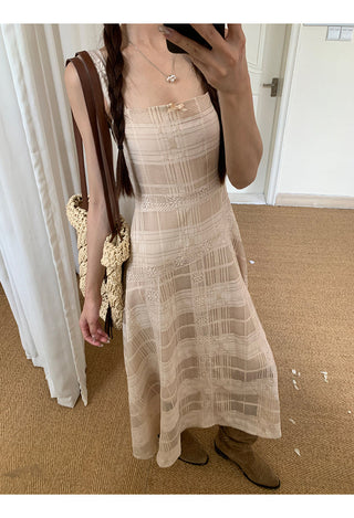 long sling dress