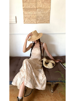 long sling dress