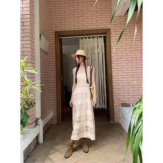 long sling dress