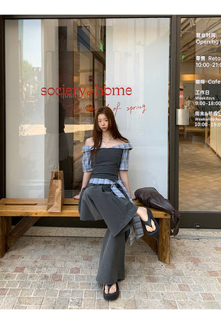 off-shoulder set