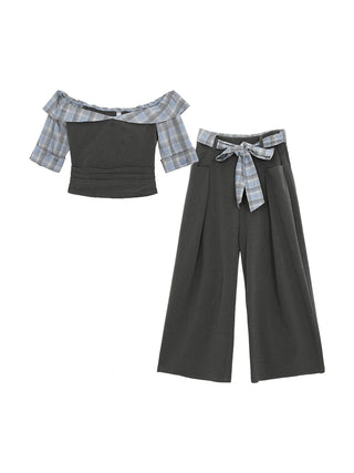 off-shoulder set