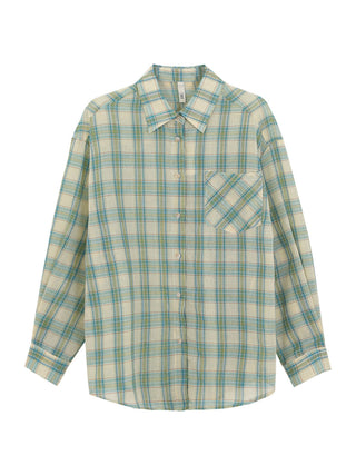 plaid sun shirt