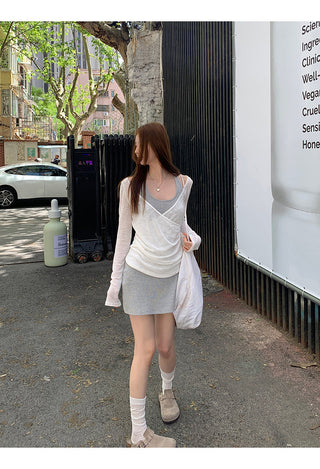 French slip dress