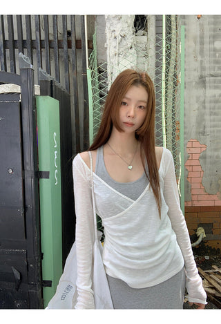 French slip dress