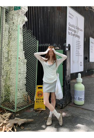 French slip dress