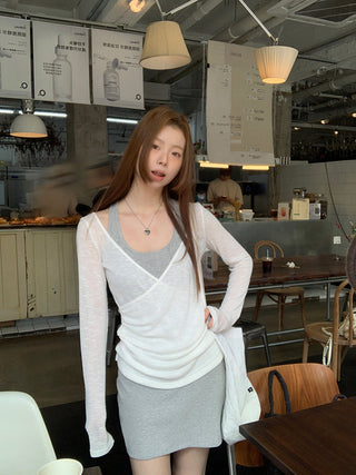 French slip dress