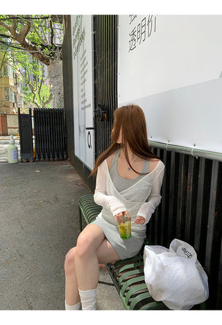 French slip dress