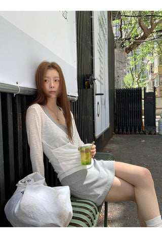French slip dress