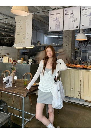 French slip dress