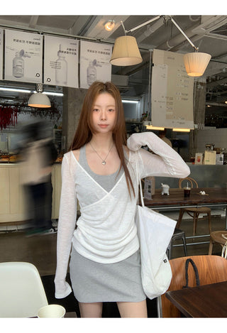 French slip dress