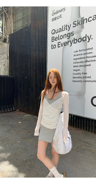 French slip dress