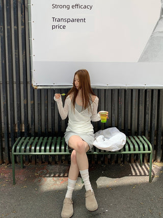 French slip dress
