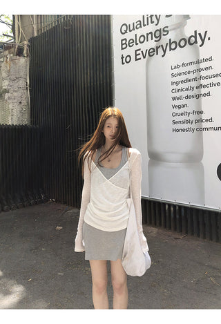 French slip dress