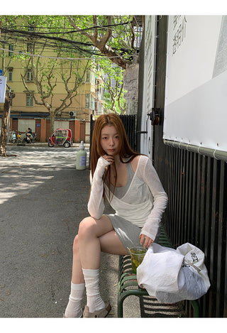 French slip dress