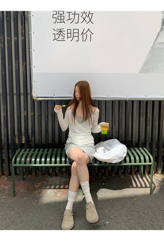 French slip dress