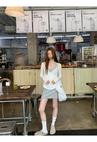 French slip dress