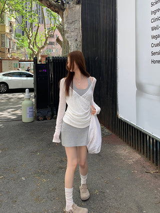 French slip dress