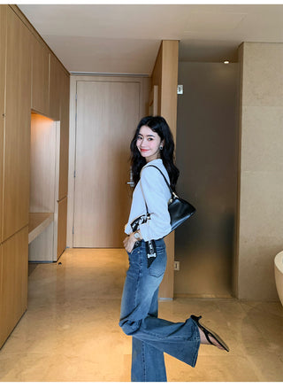 V-neck loose shirt