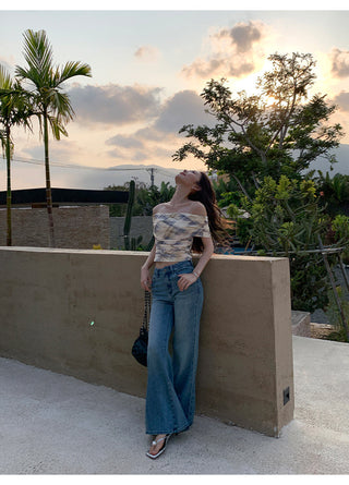 gauzy off-shoulder