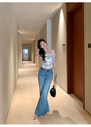 gauzy off-shoulder