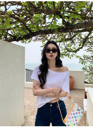 cold-shoulder blouse